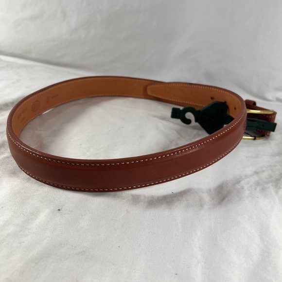 GALCO Belt Tan Leather Hand Made USA 34-85 - Picture 5 of 8